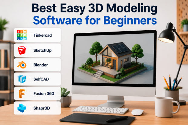 Best Easy 3D Modeling Software for Beginners