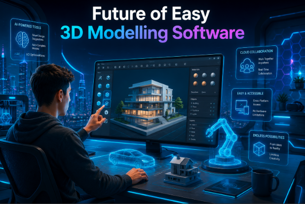 Future of Easy 3D Modelling Software