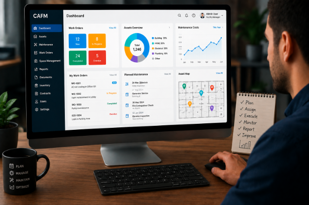 How to use CAFM software​?
