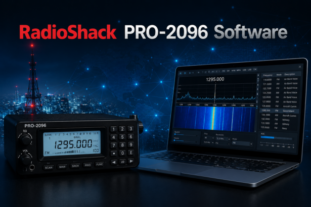 RadioShack PRO-2096 Software
