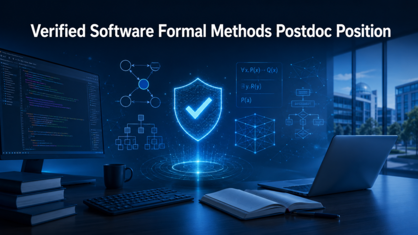 Verified Software Formal Methods Postdoc Position