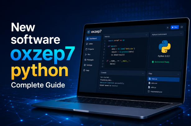 New software oxzep7 python​ Complete Guide