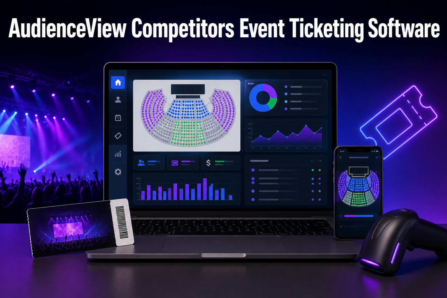 AudienceView Competitors Event Ticketing Software
