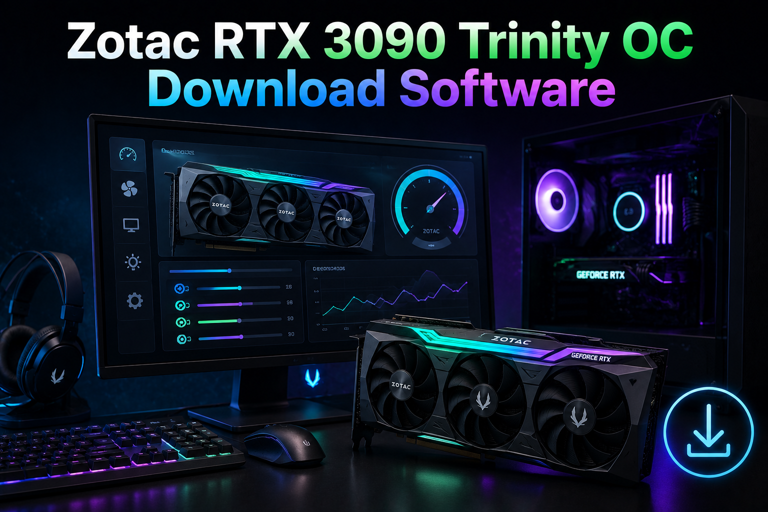 Zotac RTX 3090 Trinity OC Download Software