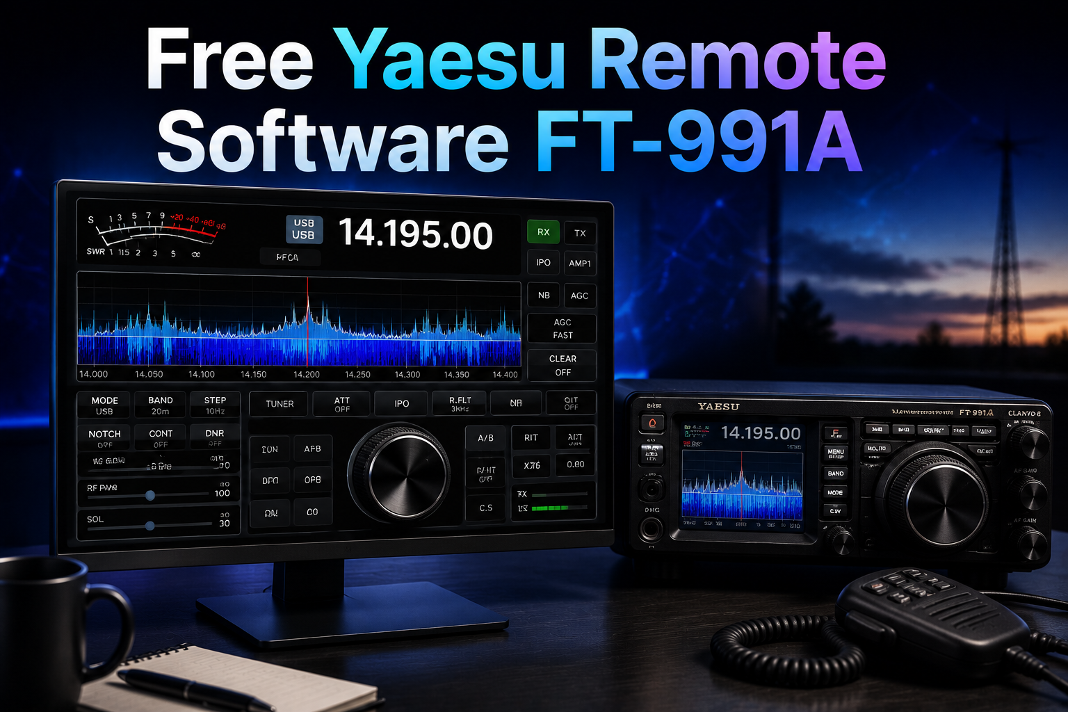 Free Yaesu Remote Software FT-991A