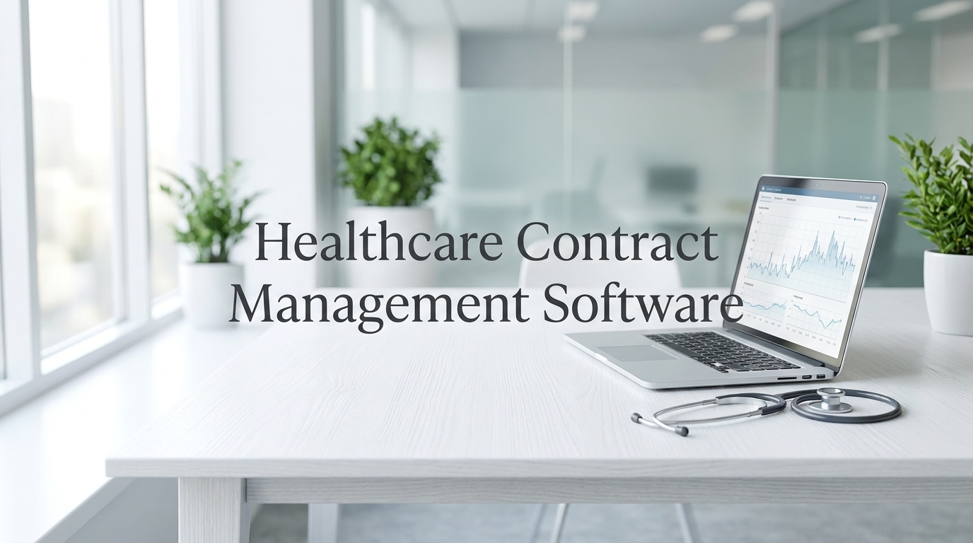 Healthcare Contract Management Software