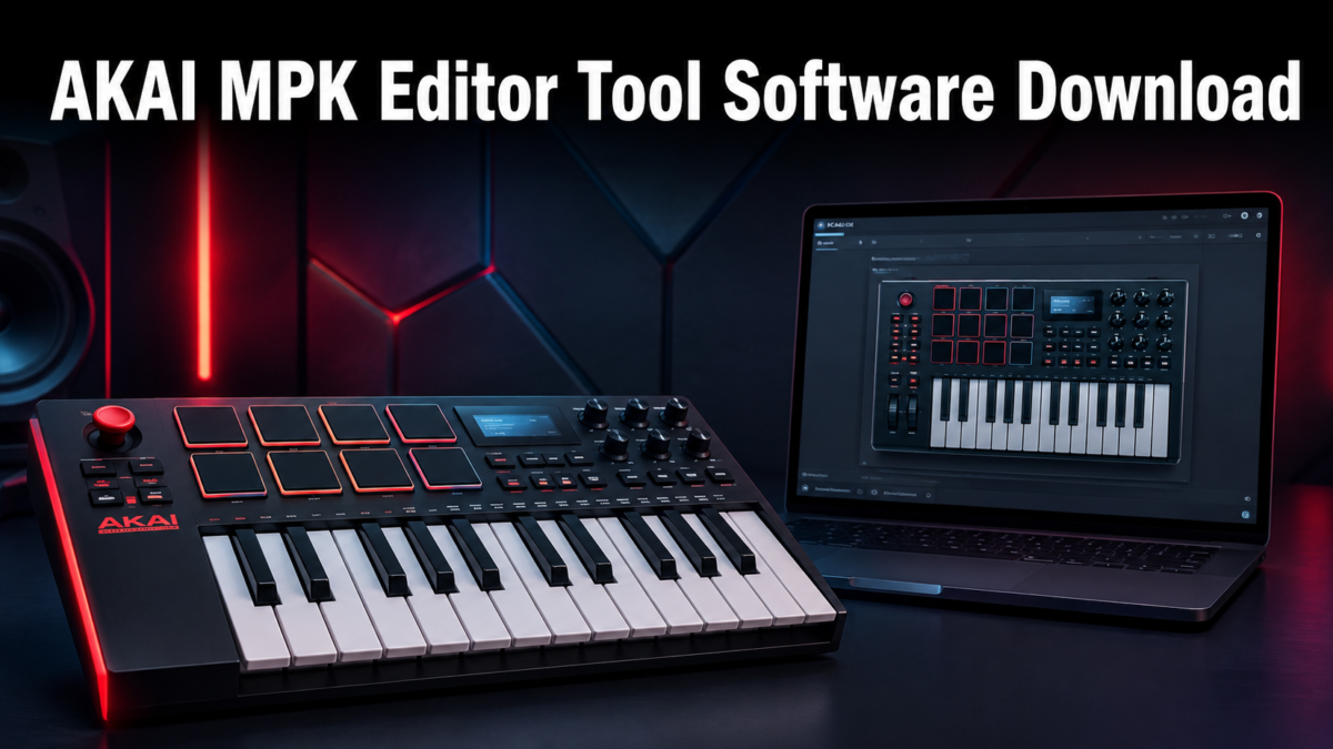 AKAI MPK Editor Tool Software Download