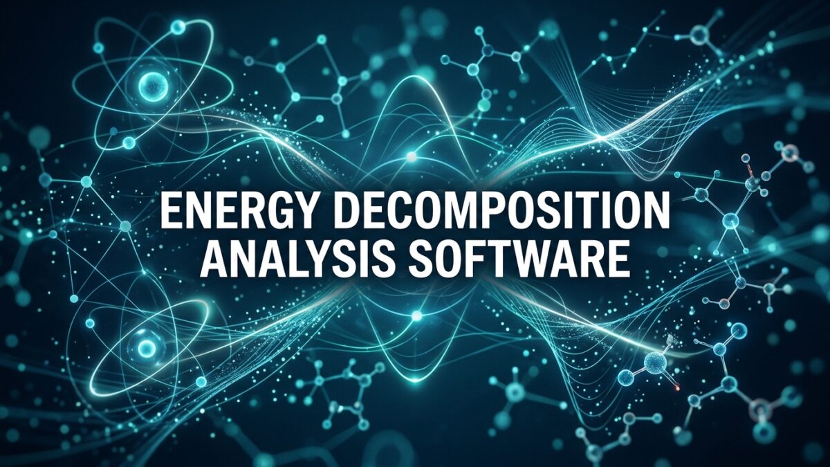 Energy Decomposition Analysis Software